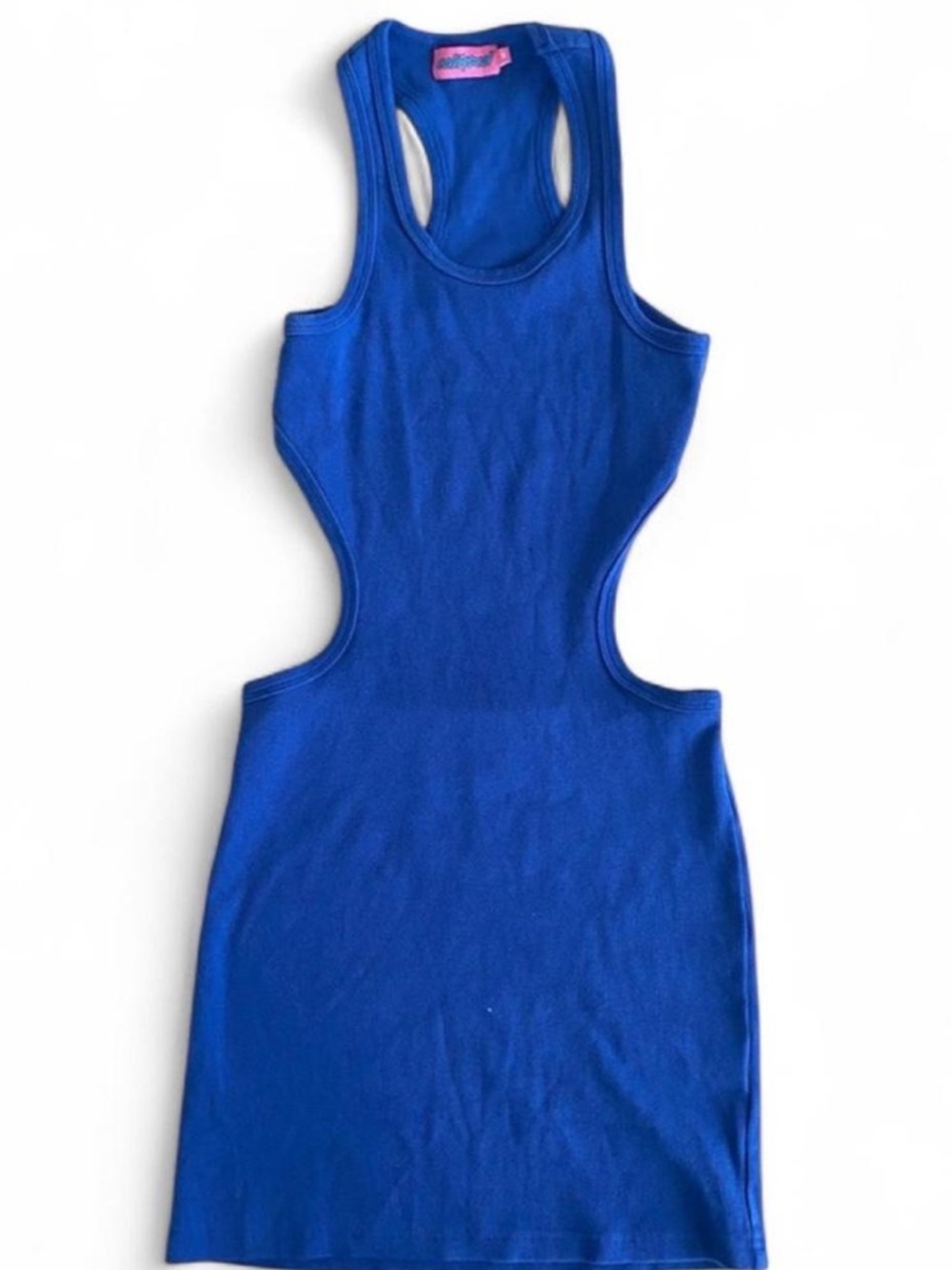 Edikted Royal Blue Cutout Bodycon Dress